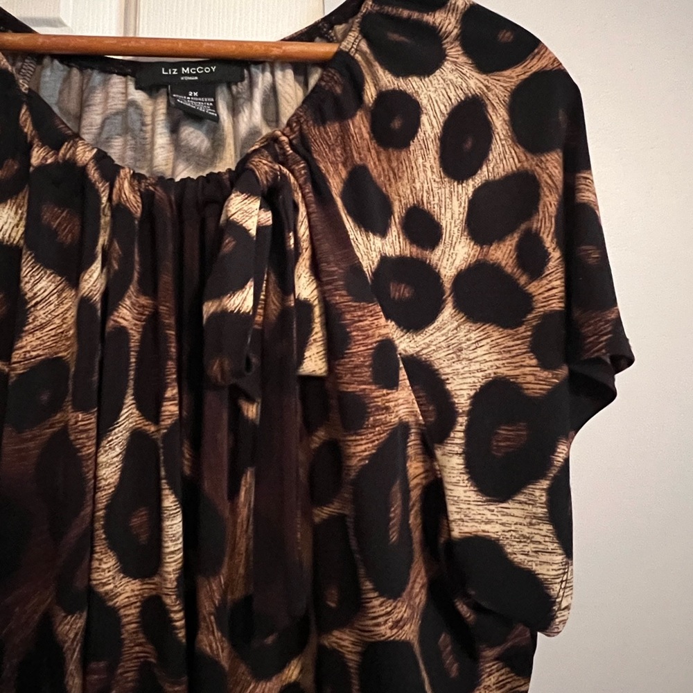 Liz McCoy Woman, 2XL Animal Print